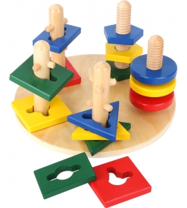 3D - Motorická veža - geometrické tvary