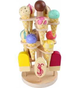 Pohyblivý stojan na zmrzlinu