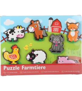 Vkladacie puzzle Zvieracia farma
