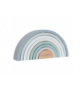 LITTLE DUTCH DREVENÁ DÚHA BLUE